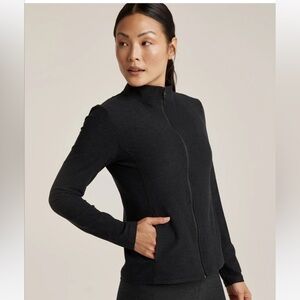 Beyond Yoga Spacedye On The Go Mock Neck Jacket Jacket Size Small